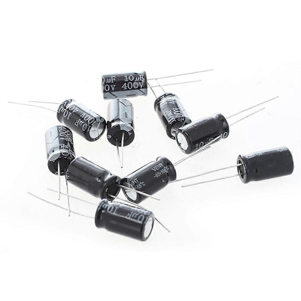 10 x 400V 10uF lav ESR Impedans Elektrolytisk Kondensator