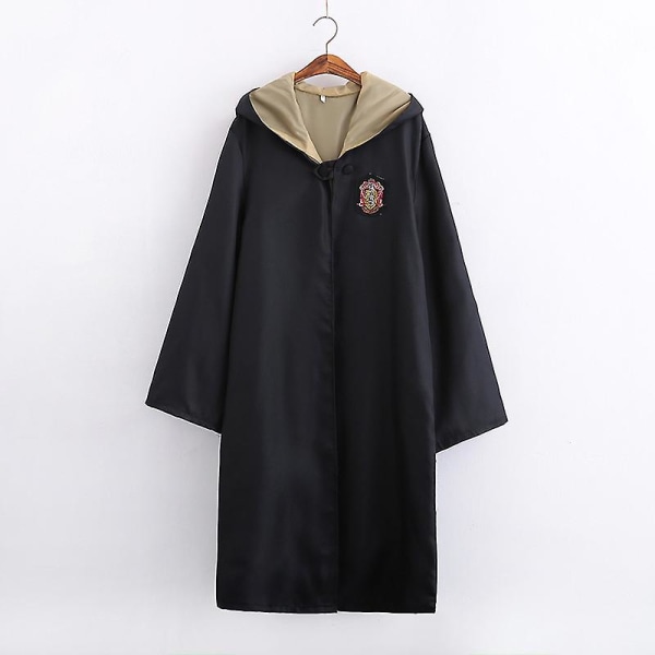 2023 Magisk Mantel Kappa Robe Hermione Granger Rollspelsdräkt Klänning Halloween Porter Lekar Gryffindor Högtidsfest Yellow S