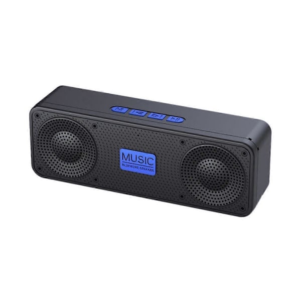 Kannettava FM-radio langaton Bluetooth 5.0 TWS -kaiutin Mini MP3-musiikkisoitin tukee TF-korttia U-levyä U