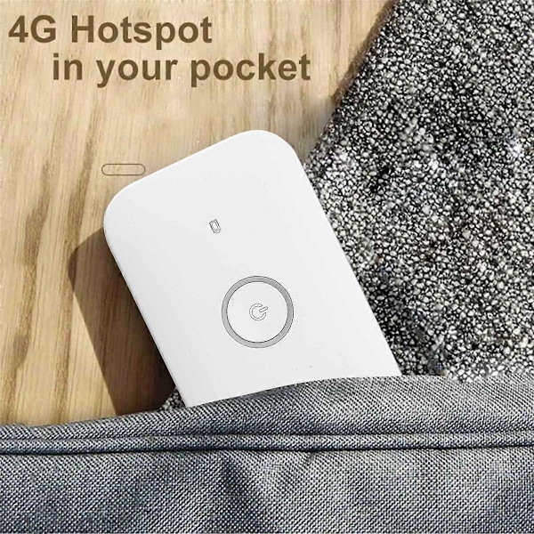 Bærbar MiFi 4G WiFi Router 150Mbps WiFi Modem Bil Mobil Wifi Trådløs Hotspot Trådløs MiFi med