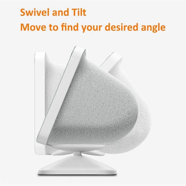 Stativ til Echo Show 8 (3. generation) Justerbart design Hvid