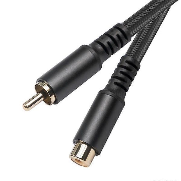 RCA Forlængerkabel RCA Audio Video Kabel RCA Han til Hun Ledning til Højttaler, Subwoofer, Kamera, H