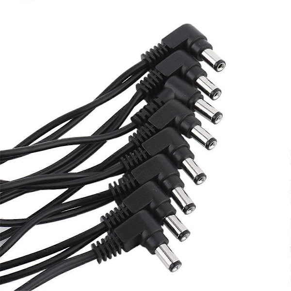 Daisy Chain-kabel 1 til gitar effektpedal tilbehør 9V DC adapter plugg strømledning