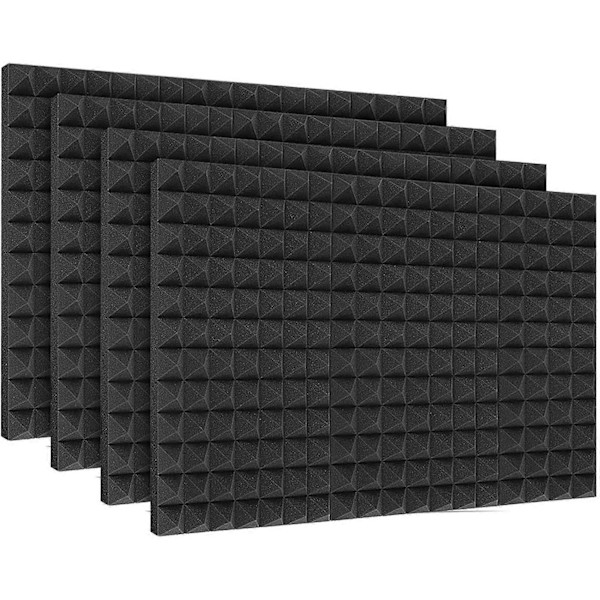 48 stk. 30X30X2,5 cm Lydisolering Isolationsskum Lydisoleringsskum