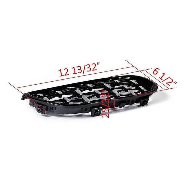 Front Nyre Grill, Front Hjelm Diamant Grill Meteor Grill Til- 3 Serie E92 E93 Coupe 2006-2010 Gl