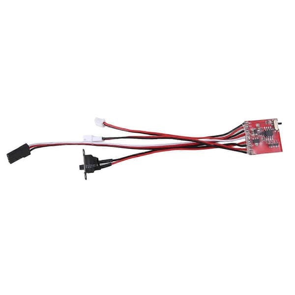 RC ESC 20A Børstemotor Hastighetskontroller m/ Bremse for RC Bil Båt Tank
