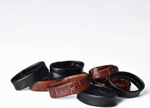 Læder Urrem Ringe, Kompatible med 22mm Urremme