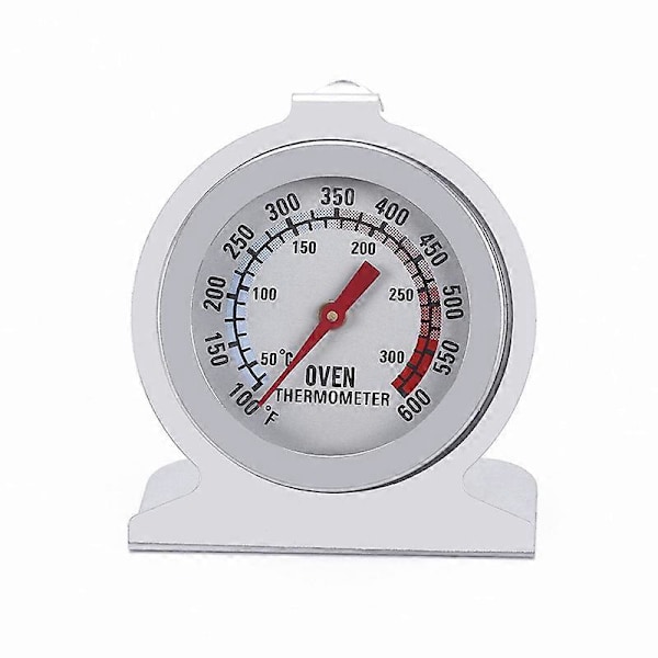 Termometer i rostfritt stål Ugnstermometer Kylskåpstermometer Rostfri piedestalugnstermometer
