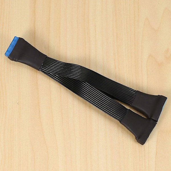 Usb 3.0 19-pin 20-pin 1 Till 2 Strömförlängningskabel - Moderkort