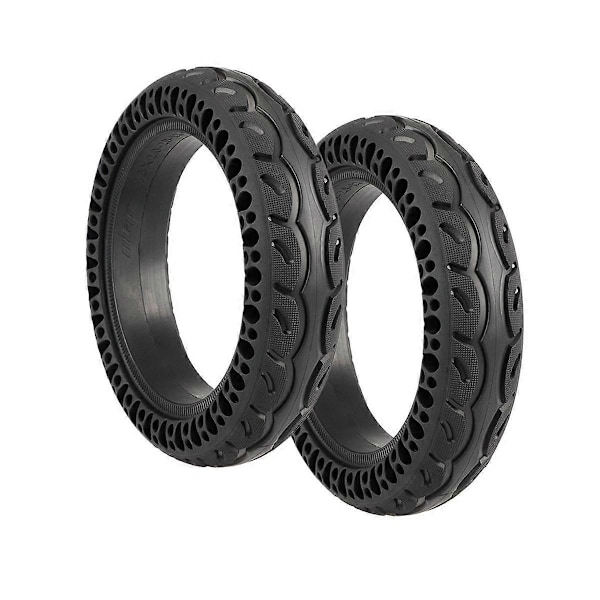 8,5-tommers solid dekk i gummi med honeycomb-mønster for M865/Pro/1S elektrisk sparkesykkel, ikke-solid dekk
