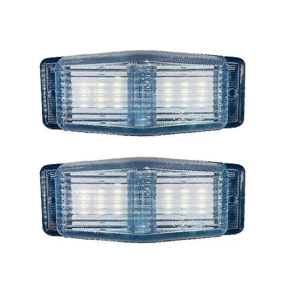 2 stk. LED Markeringslys Front Dobbel Brenner Indikatorlampe For Man Lastebil Front Grill Lys A