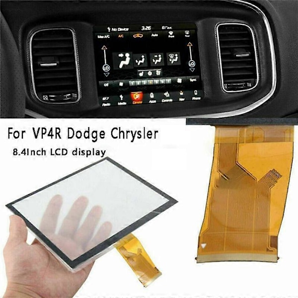 Bil DVD GPS Navigation Display 8.4 Tum LCD-skärm LA084X01(SL)(01) Touch Digitizer för VP4R