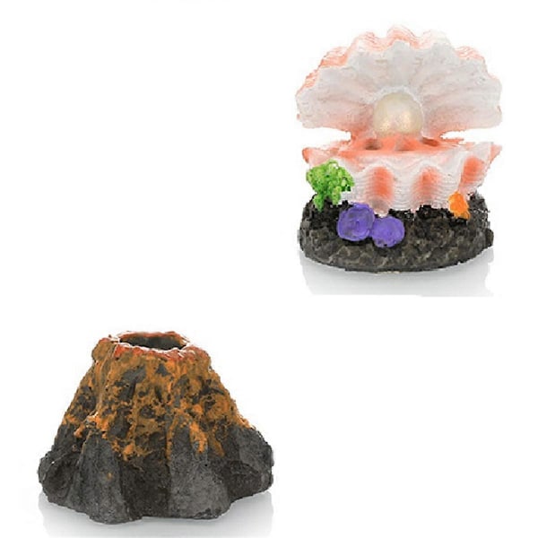 Akvarium Landskapsforming Resin Akvariumstilbehør Ornamenter Oksygenpumpe Luftstein Oksygeneringsverktøy
