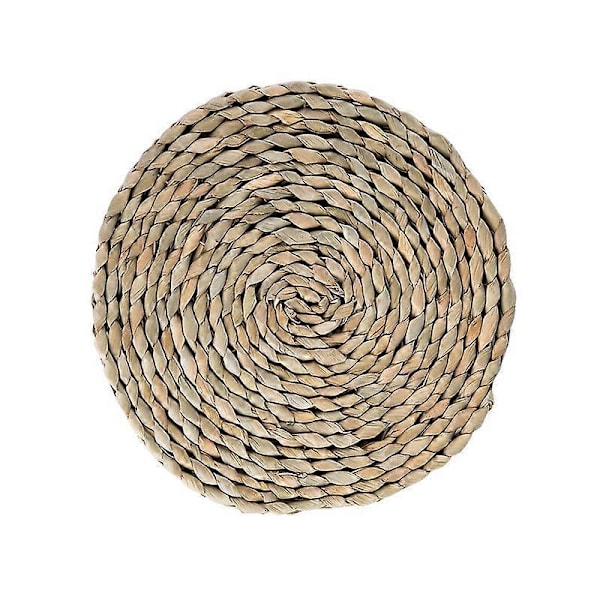 6 st RUNDA Vattenhyacint PLACEMATS 30cm (12 tum) Kvalitetsvävda Bordstabletter i Flätverk