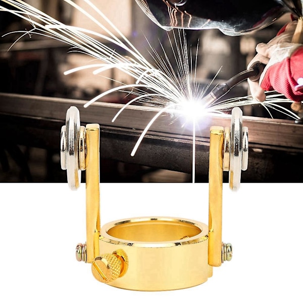 P80 Plasma Cutter Torch Rulleføring Metallhjul med 2 Skruer for Torch Kompass