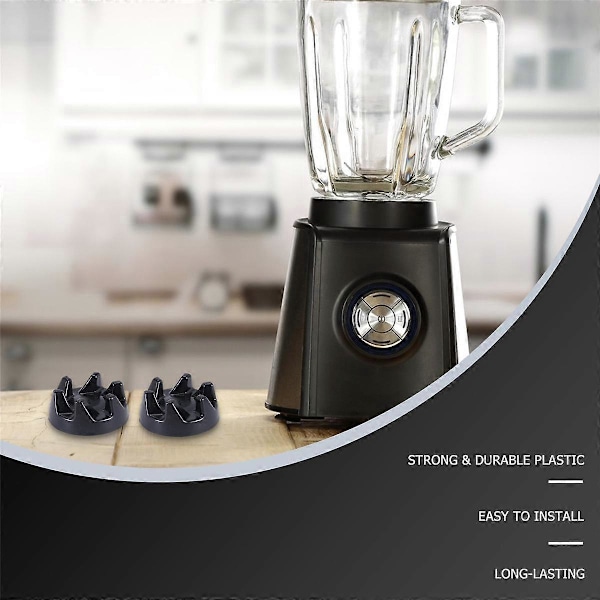 6-pack 9704230 Blenderkoppling Blender Kopplingsersättningsdelar med 1 Skiftnyckel Kompatibel för Kitc