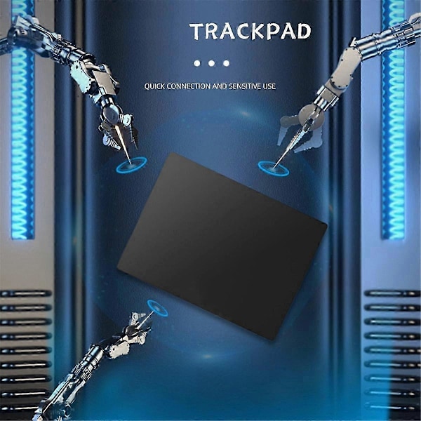 USB Trådbunden Multi-Touch Trackpad Slim Touchpad Mus för Window Stationär/Laptop/Notebook Dator PC