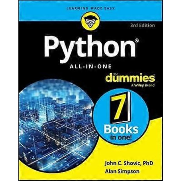 Python Kaikki yhdessä Dummies-kirja