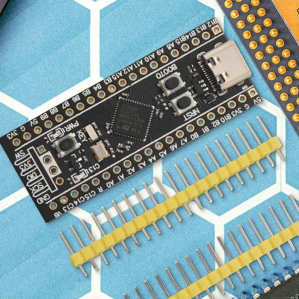 STM32F411 Utviklingskort, STM32F411CEU6 STM32F4 Læringsbrett, Støtte for MicroPython/Program