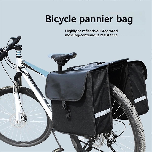 28L Cykel Bagagebærer Taske Cykel Bagsæde Taske Rack Bagagebærer Tasker Cykel Sidetaske Cykel Rejsetaske