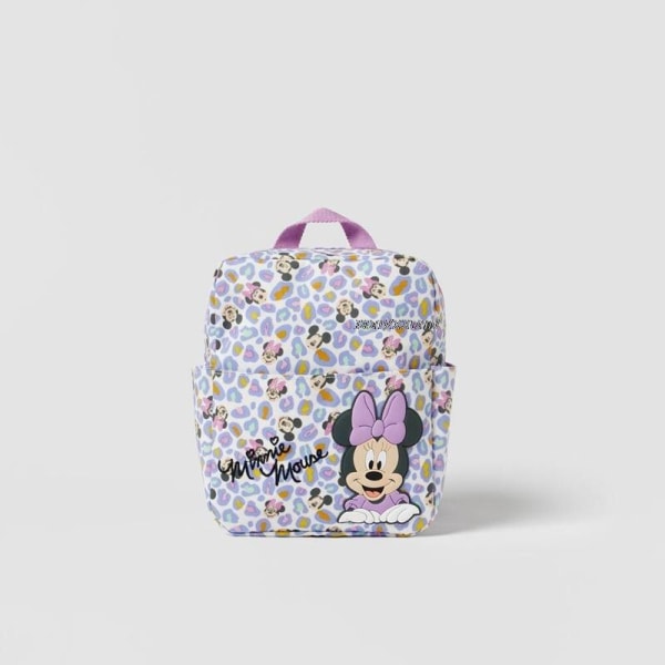 Disney Barnskolväska Mickey Mouse Mickey Minnie Mönster Ryggsäck Blue