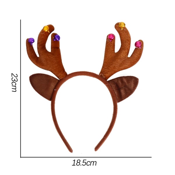 God Jul Hårband Julgran Djup Stjärna Jultomte Bling Barn Vuxen Hårband Håraccessoarer Gör-det-själv Juldekoration N