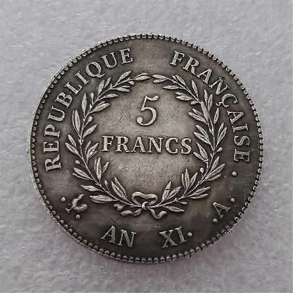 Middelalderens Paris Sølv Dollar Franc Mindesmønter Samling 1163-1345
