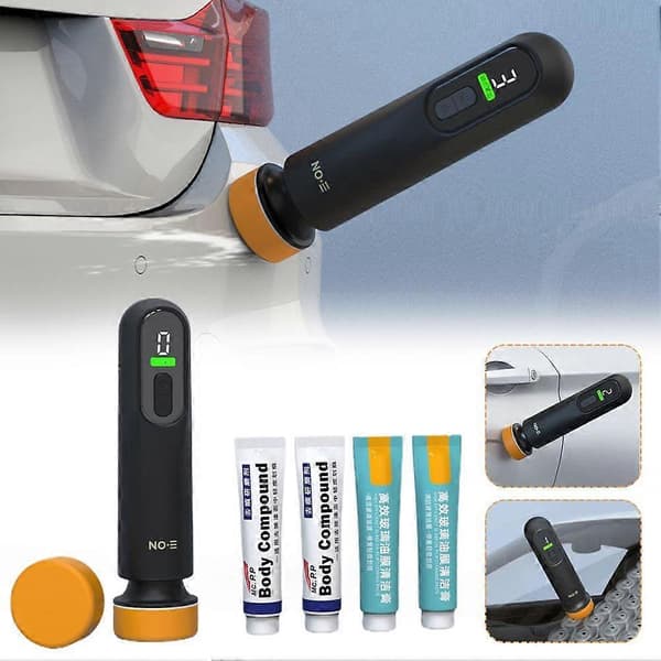 Trådløs bilpolerer USB-buffer sliper poleringsmaskinputer 3 med skiver varm 1 set + accessories