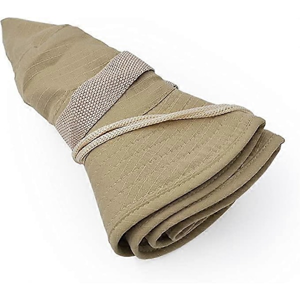Bredbrättad Solhatt för Utomhusbruk, Klassisk Djungel Combat Armé Stil Solhatt för Fiske, Jakt, Camping - Beige Färg