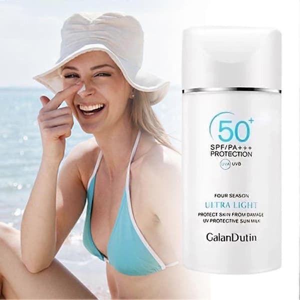 High SPF Sunscreen SPF50+ PA+++ Waterproof Sweat-resistant