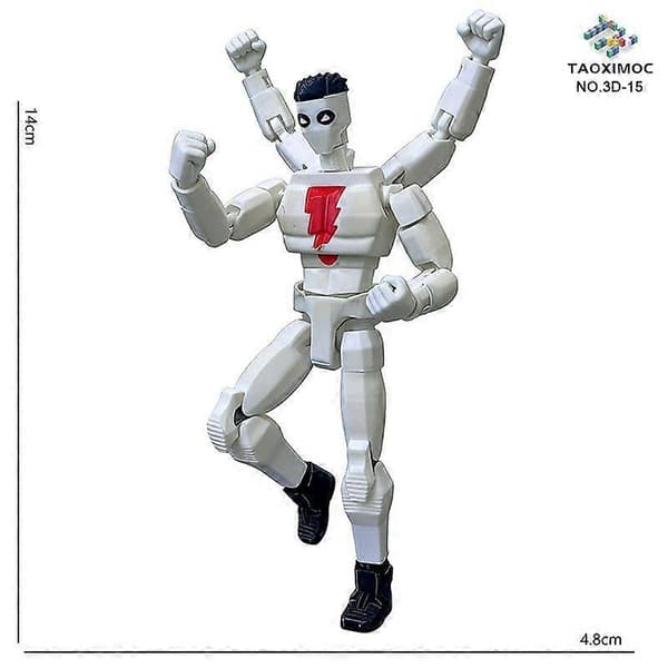 9L3D-printede superhelte Invincible 2.0 Anime Multi-leddede formskiftende legetøj Actionfigur tilbehør Style 10