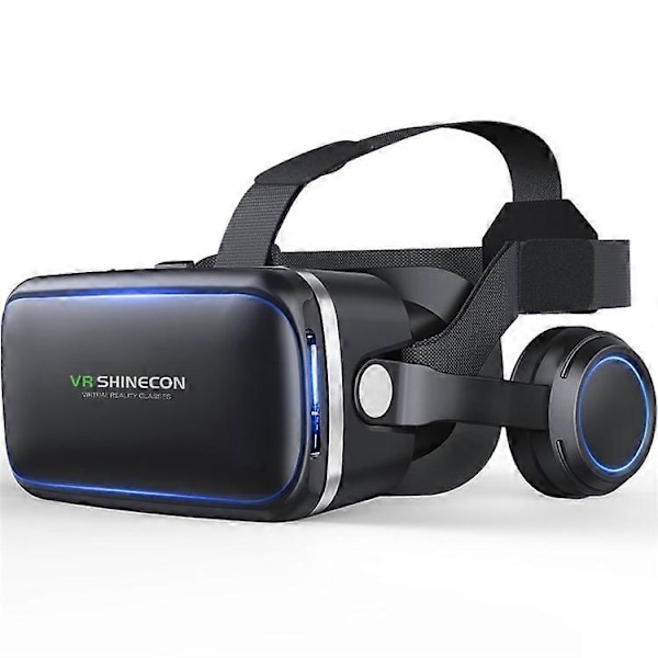 SHINECON 6 Generation G04E 3D VR Glasögon Virtual Reality Headset med Hörlurar för 4.0