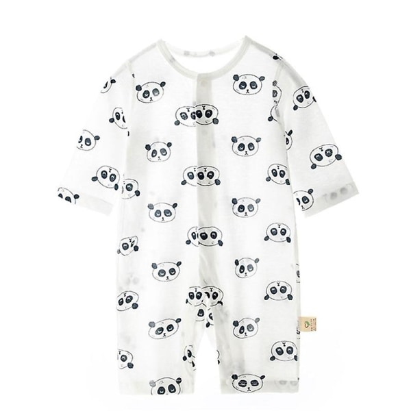 Söt Toddler Baby Sommar Kläder Bekväma Flickor Pojkar Hem Pyjamas Ytterkläder Gray 80cm