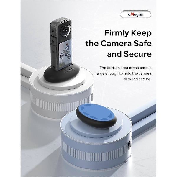 Silikonstativbase for X4 Monteringsbaseholder for Insta 360 X4 Action Kameratilbehør