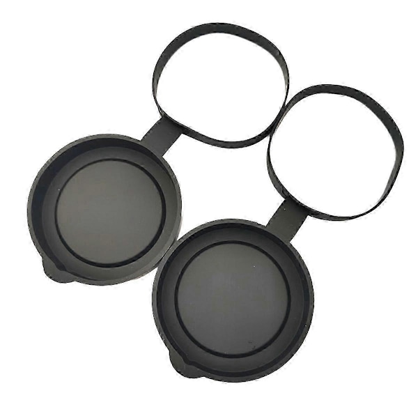 2 stk. kikkert beskyttende gummi objektivdæksel kikkert bedste beskyttelse 61-63MM