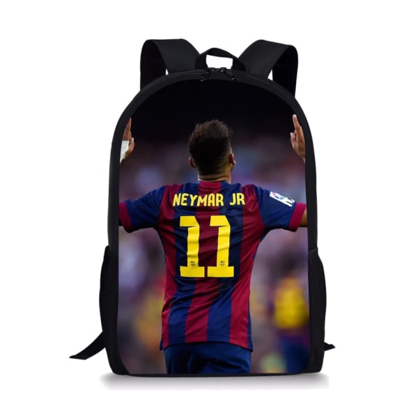 Fotbollsstjärnan Neymar skolväska fan skolväska Customized