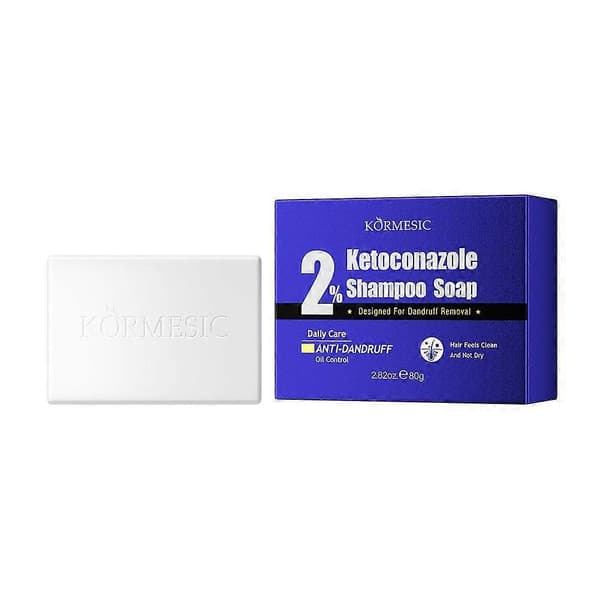 KORMESIC 2% Ketoconazol Sæbe - Mod Skæl & Seboroisk Dermatitis