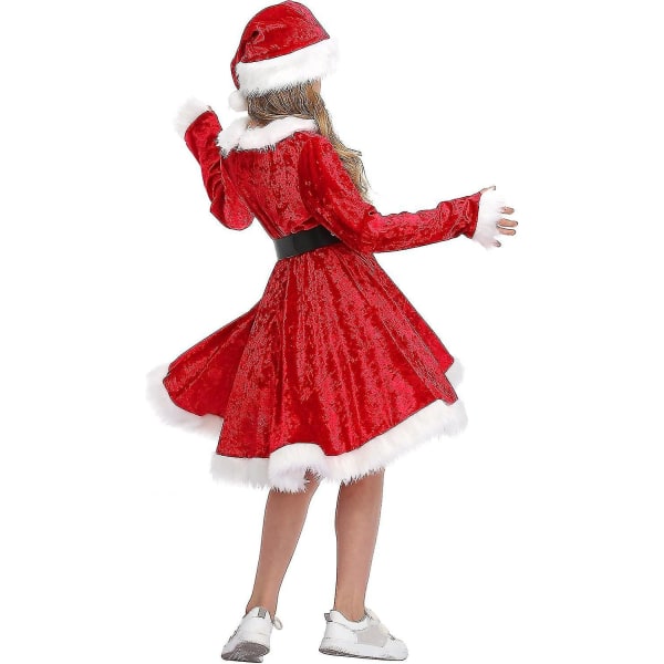 Julebørnetøj Cosplay Sødt Grønt Elver Klovnekostume Performance Tøj 2 S