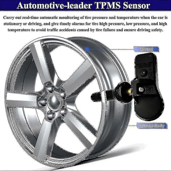 TPMS Däcktrycksövervakningssensor för Tesla Model 3 2017-2027