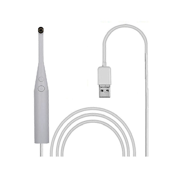 2MP 720P Intraoral Dental Kamera Endoskop 6LED USB - Kontrollinspektion Realtidsinspektionskamera (Vit