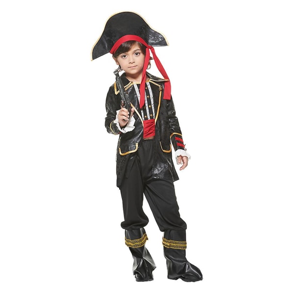 Barns pirater Lekkostymer Halloween Carnival Maskerad Roll Kostymer Kostymer Pirates Of The Caribbean Costumes L