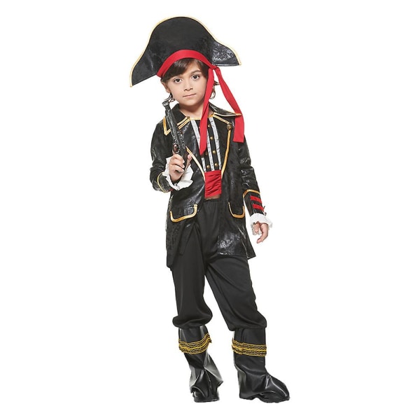 Lasten merirosvot leikkiasut Halloween-karnevaali naamiaiset Rooli Cos-asut Pirates of the Caribbean -asut L