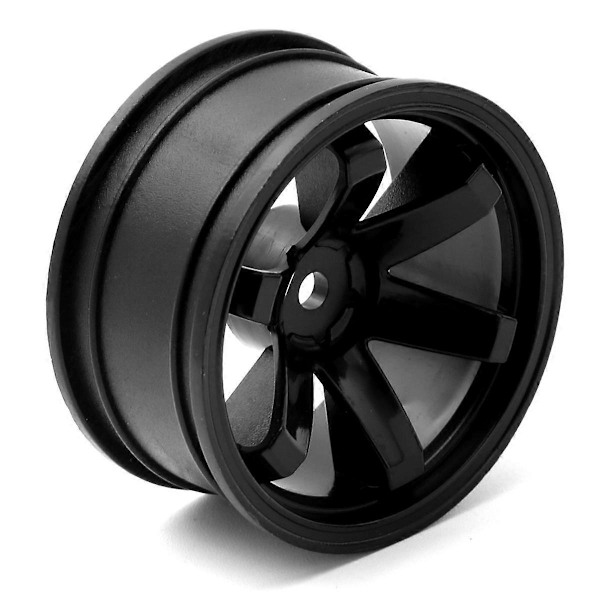 4 stk. 1/10 On-Road Drift Bil 52x26MM Fælghub 1,9 Tommer Klatre Bil Fælg til TT02, Sort
