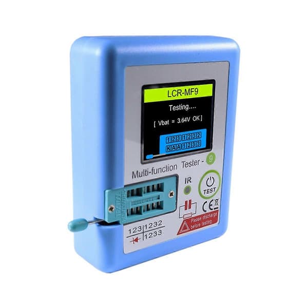 LCR-MF9 TFT LCD Display Multimeter Transistor Tester Diode Triode Kondensator Modstand Test Meter MO
