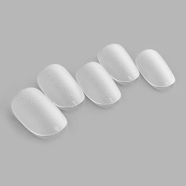 360 st/förpackning Matta Lösnaglar Mandel/Fyrkant/Kista Squoval Lösnagel Press On Gel Nagel Tips 9