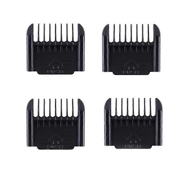 Elektrisk Clipper Tilbehør, 4 stk. Clipper Grænsekam Guide Tilbehør Størrelse Barber Udskiftning (3