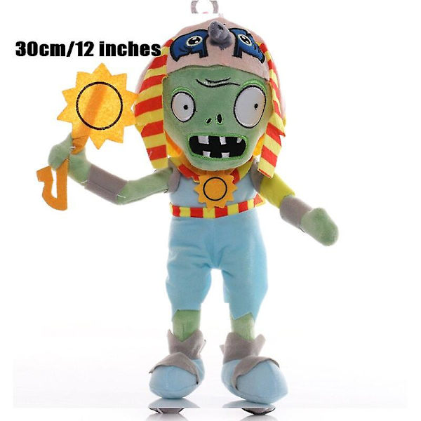 1kpl Plants Vs Zombies -lelut 30cm täytetty pehmonukke Con 8