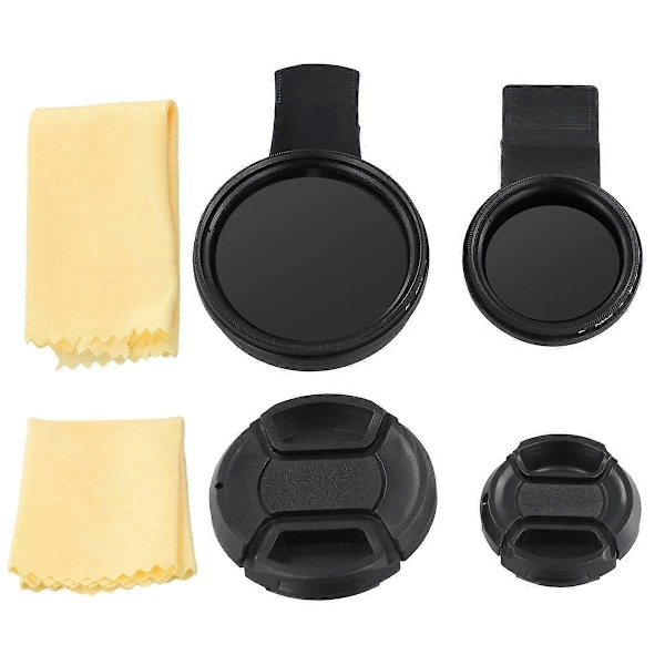 37mm 52mm Telefon Linse Filter med Klips til Smartphone Universal ND2-400 Variabelt Filter til Mobil P