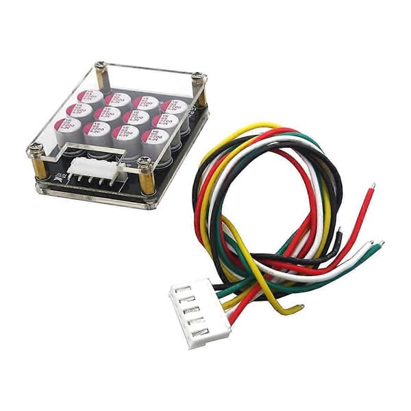 4S 5A Cluster Equalizer Aktiv BMS Board Lithium Batteri Lifepo4 Batteri Equalizer Kondensator (med