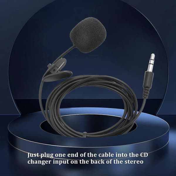 Bil Bluetooth 5.0 Aux Kabel Mikrofon Håndsfritt Mobiltelefon Gratis Samtale Adapter for C2 C5 RD4
